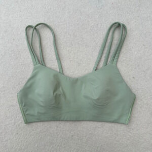 Lululemon Like a Cloud Bra Light Support B/C Cup Women's Size 4 Green